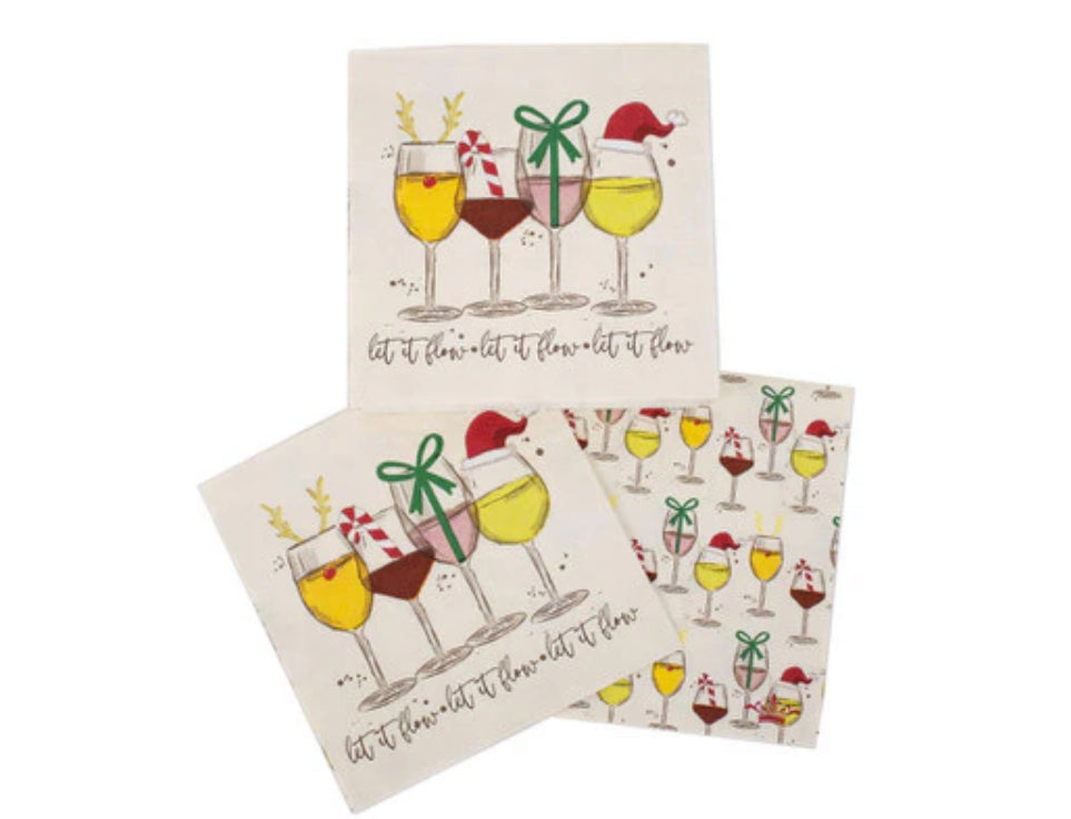 Let It Flow Cocktail Napkins