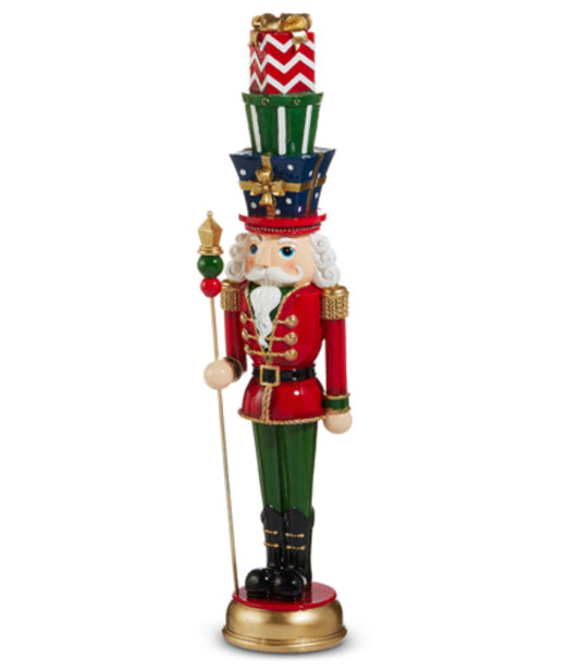 19.75" Nutcracker with Presents