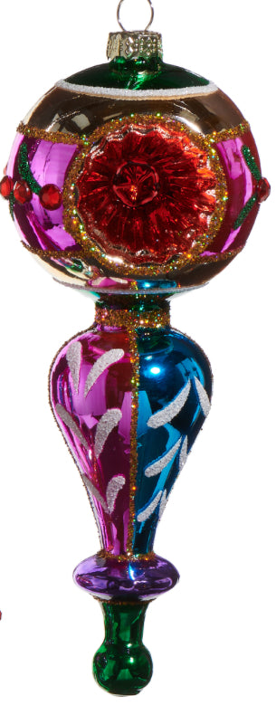 7.5" Multicolor Witch Eye Ornament