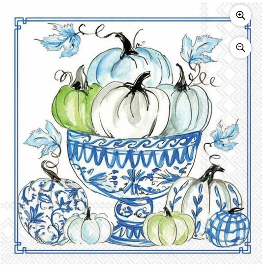 Chinoiserie Stacked Pumpkins