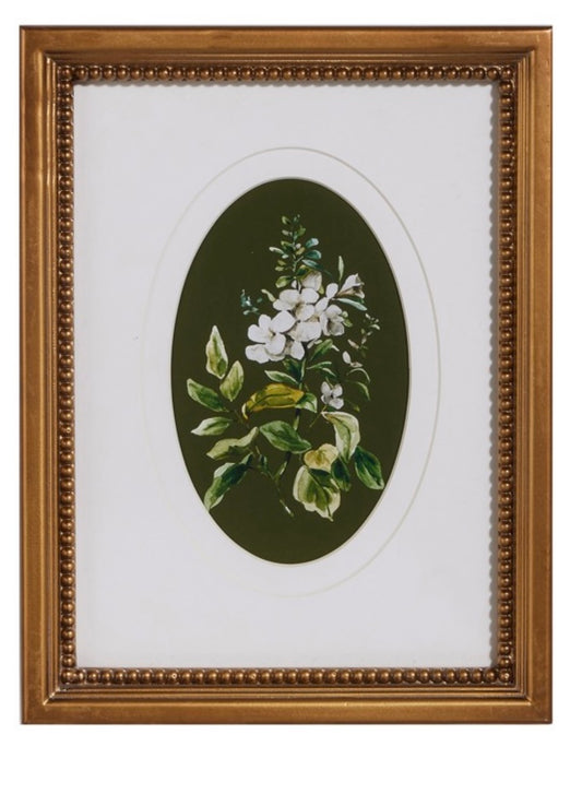 12" Elegance In Bloom Framed Wall Art