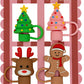 Christmas Straw Covers