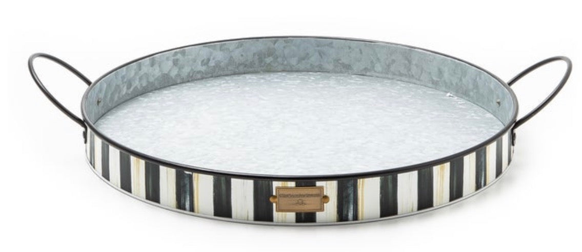 Spectator Galvanized Serving Trays
