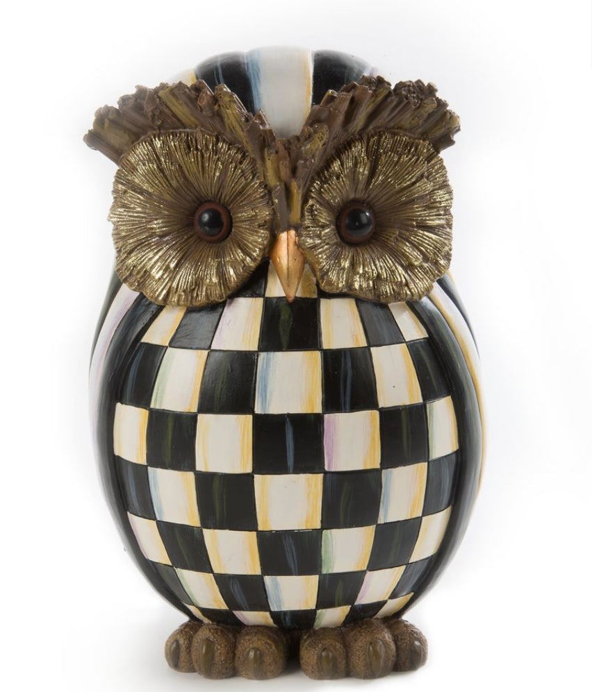 Courtly check owl