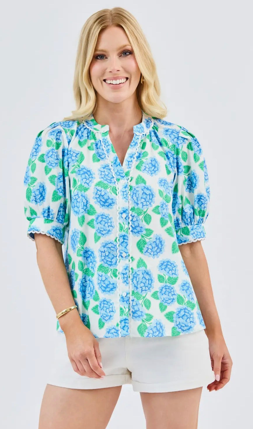 Elaine Top l
Summerfair Blue