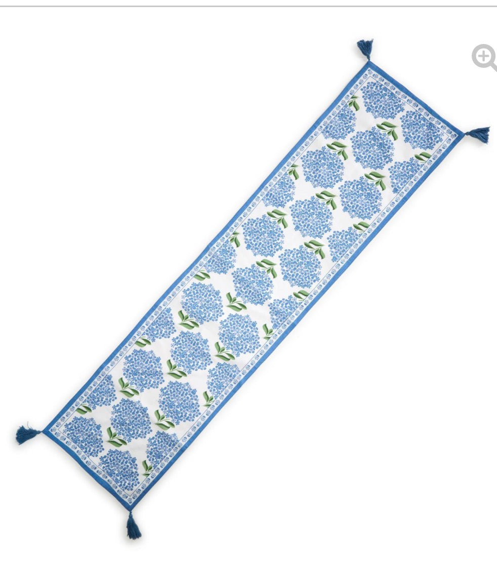 Hydrangea Table Runner