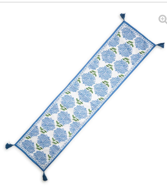 Hydrangea Table Runner