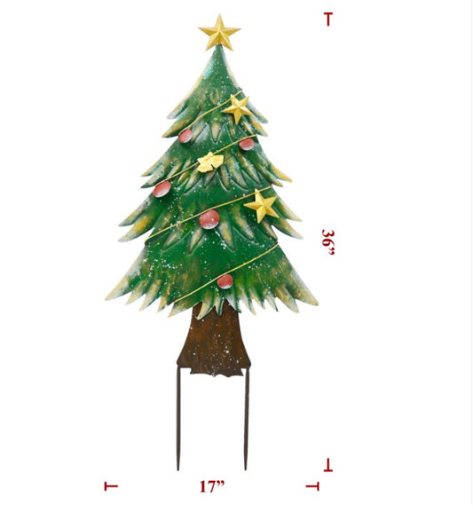 Christmas Metal Decorative Tree