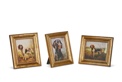 6" Vintage Bird Dog Framed Prints