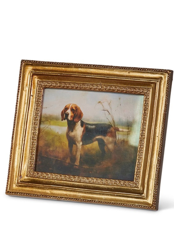 6" Vintage Bird Dog Framed Prints