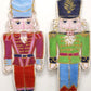 14x36" Handpainted Door Décor, Nutcracker with Glitter