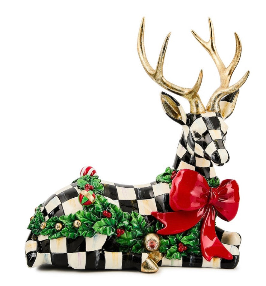 Holly Check Resting Deer