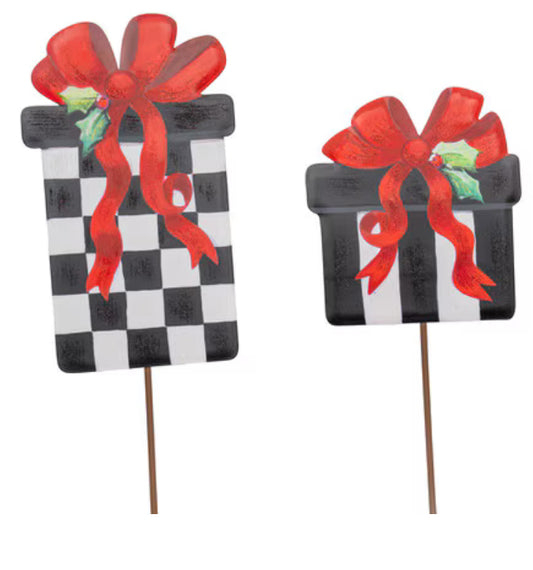 Small Elegant Gift Boxes Stake/Hang/Easel