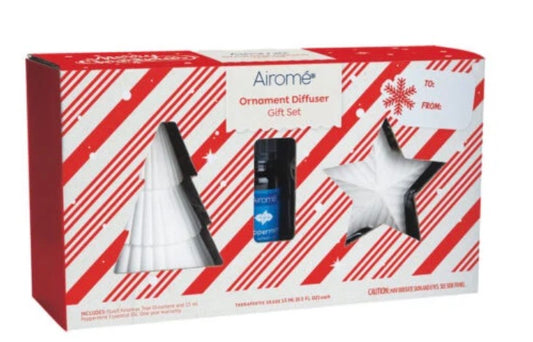 Tinsel & Twinkle Ornament Essential Oil Diffuser Gift Set