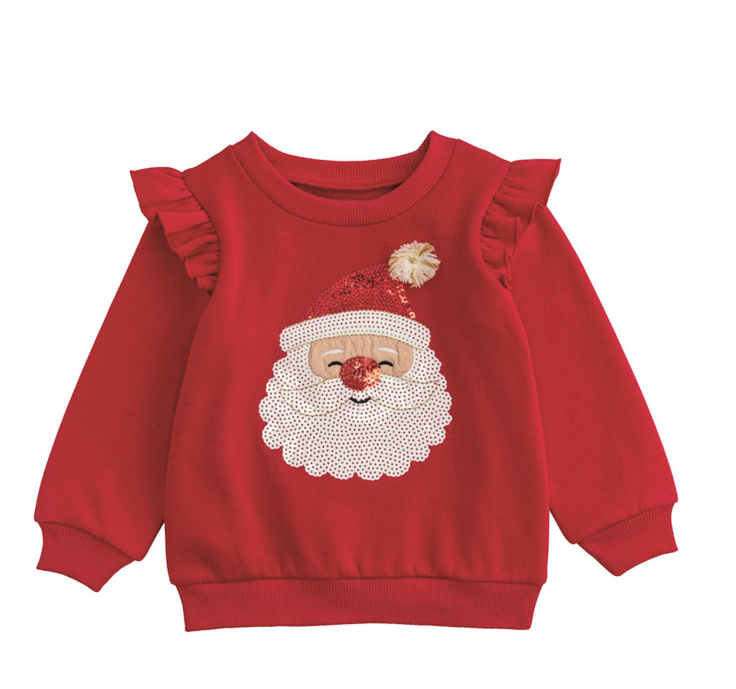 SANTA SEQUIN SWEATSHIRT