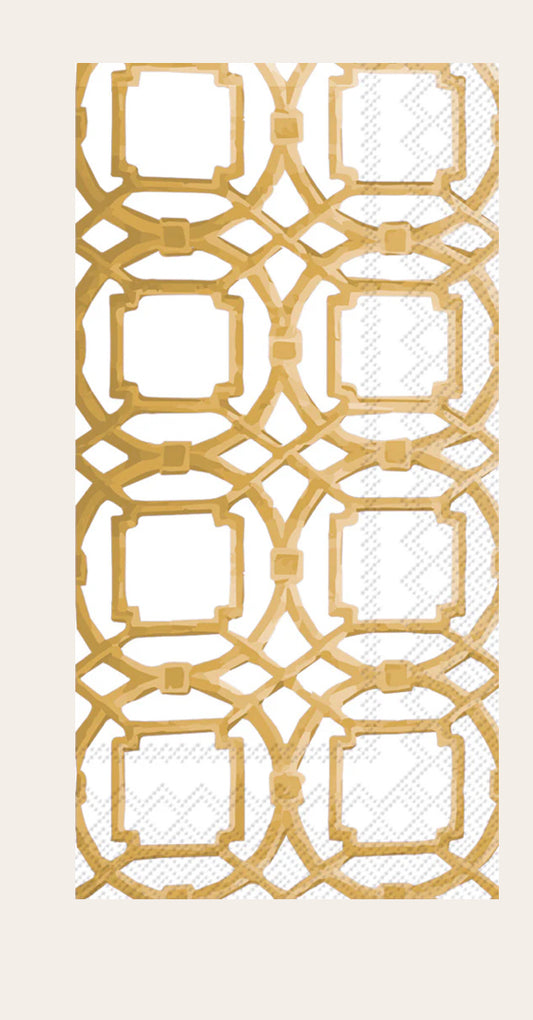 Courtyard Guest Towel Gold