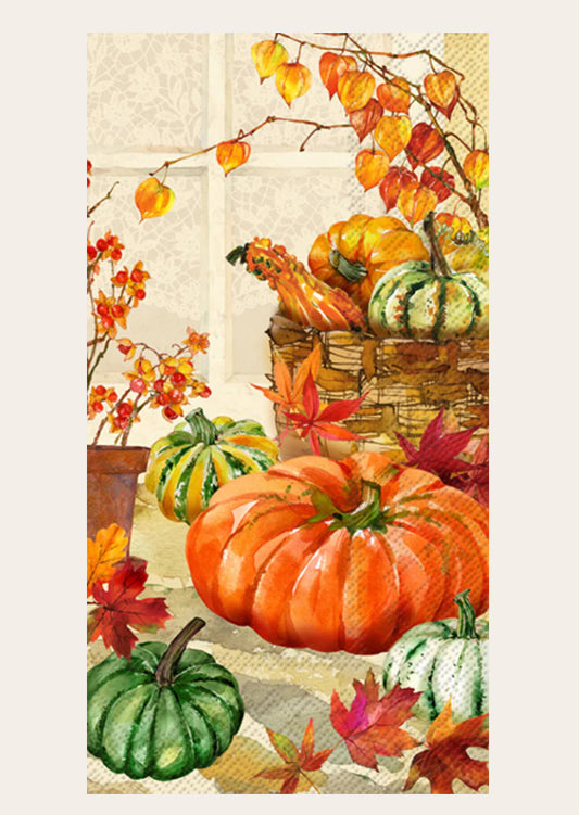 Heirloom Pumpkins Guest Towel