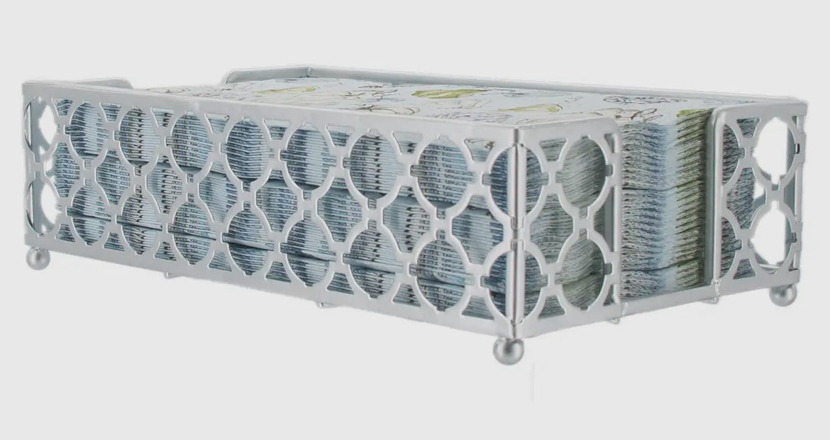 Paper Guest Towel Caddy
Trellis Silver