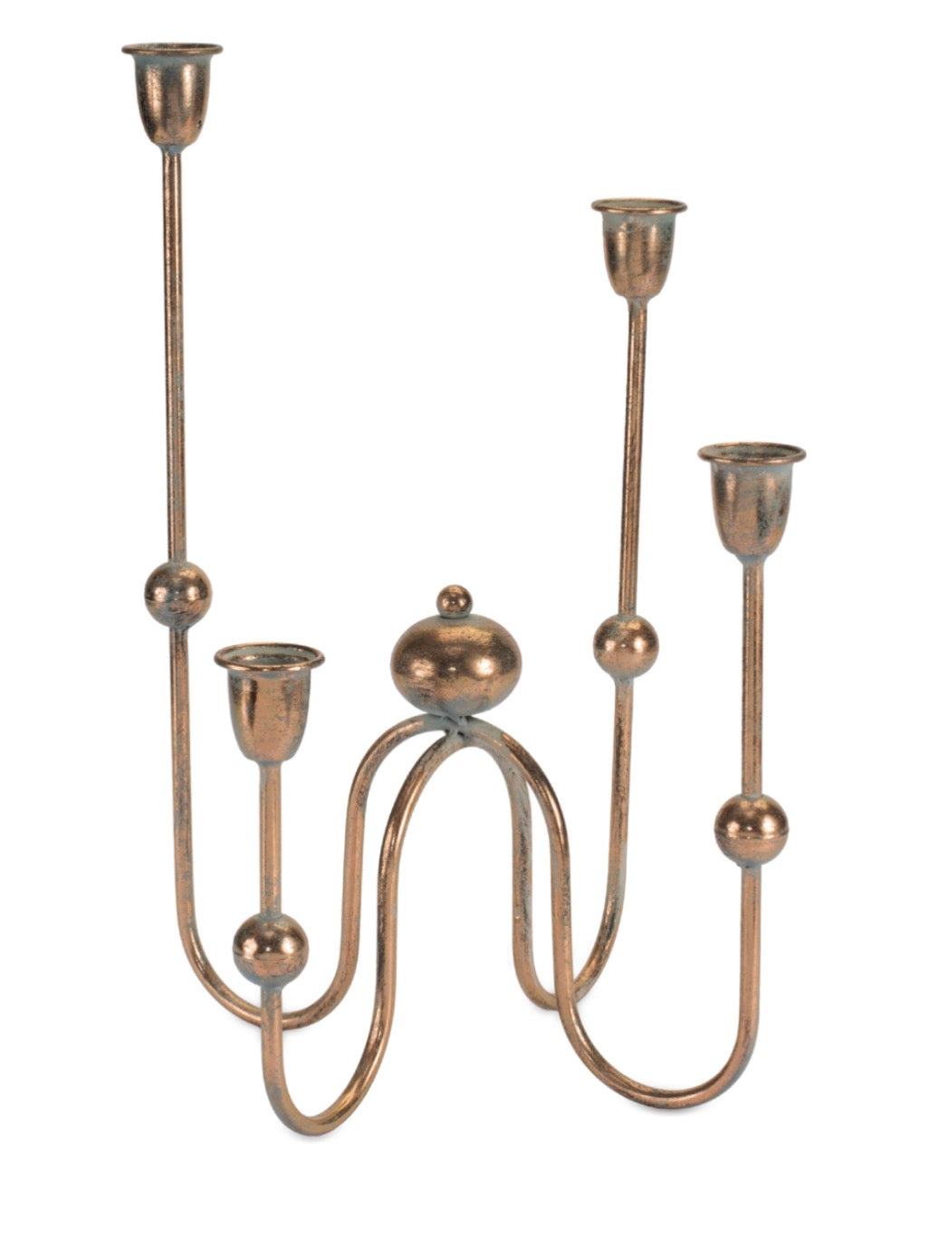 TAPER CANDLE HOLDER 17”H IRON
