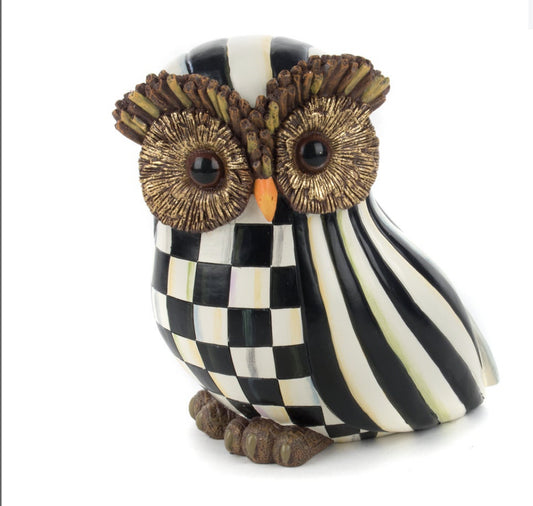 Courtly Stripe Owl