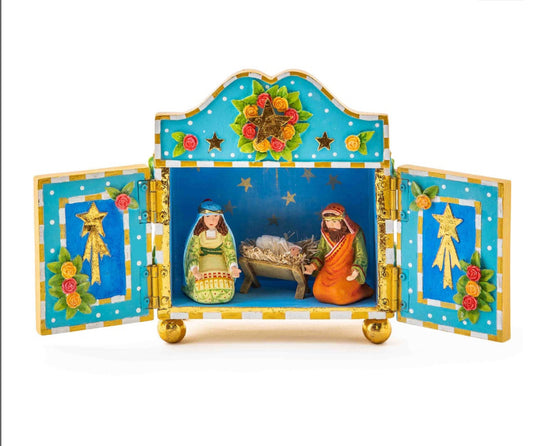 Patience Brewster Mini Nativity Retablo