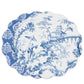 VIDA Chinoiserie Reversible Round Placemats Set of 4 (Blue & White)