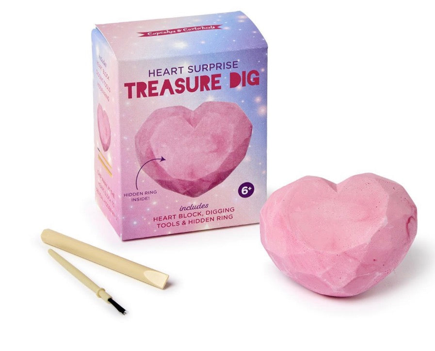 Heart Surprise Treasure Dig Kit in Gift Box