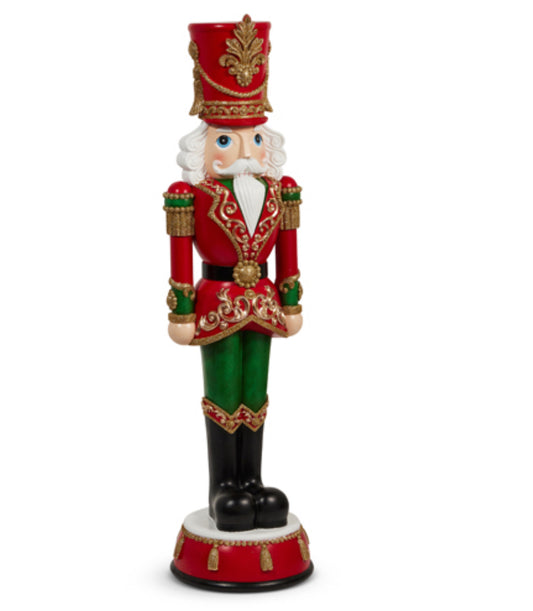 36" Red and Green Nutcracker