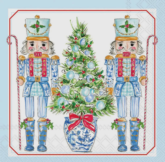 Paper Cocktail Napkins 20
Ct Blue Nutcrackers
Christmas