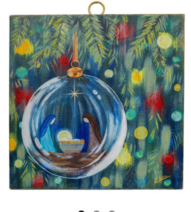 Holy Family Ornament Print