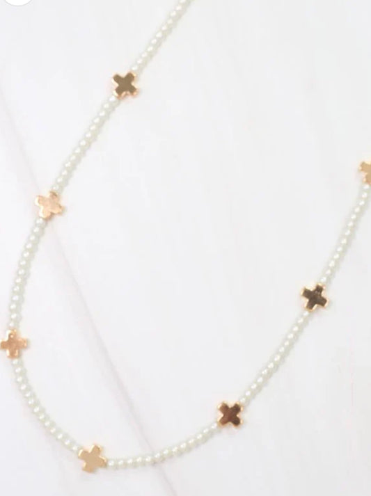 Bonetta Pearl Necklace CREAM