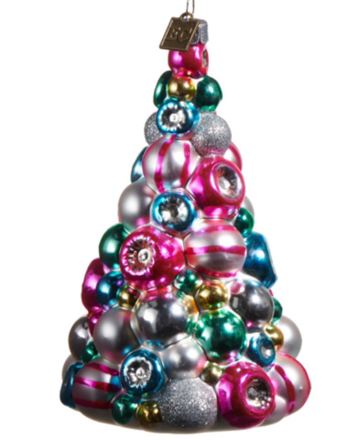 5.5" Multicolored Reflector Tree Eric Cortina Collection