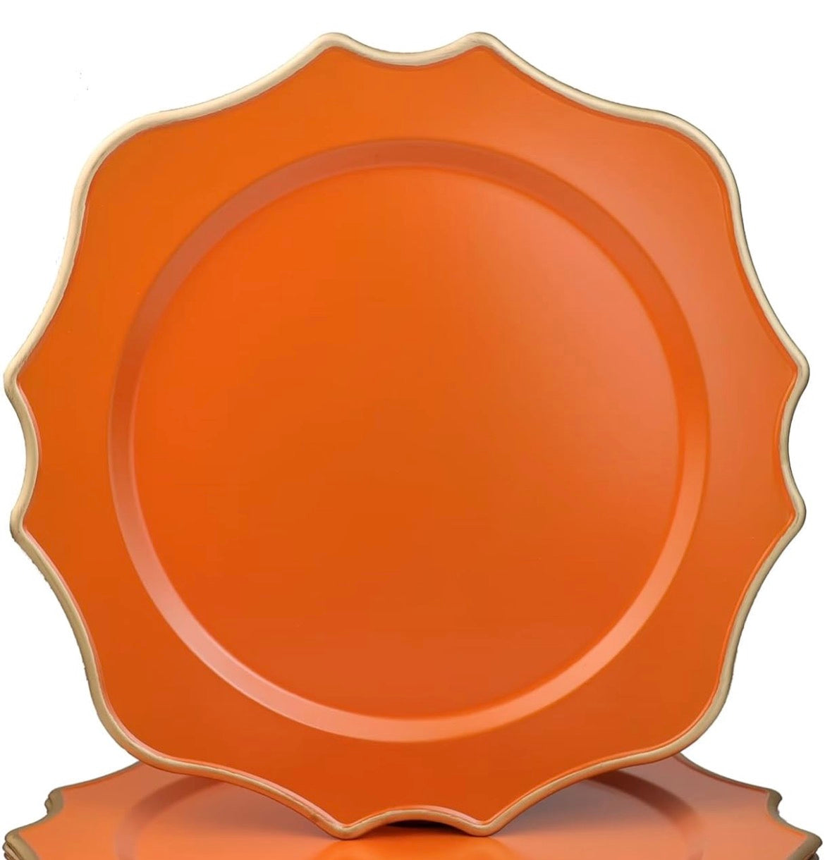 Scalloped Charger Plates