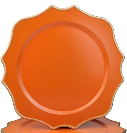 Scalloped Charger Plates