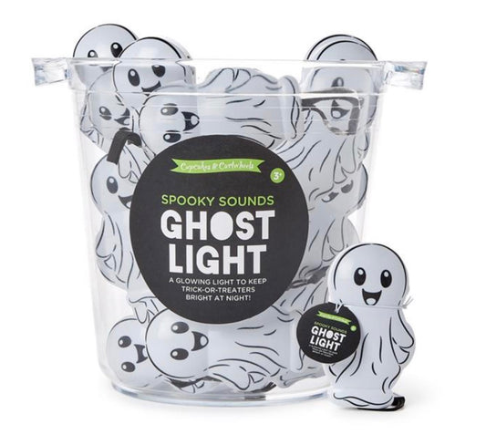 Spooky Sounds Safety Light Up and Sound Ghost