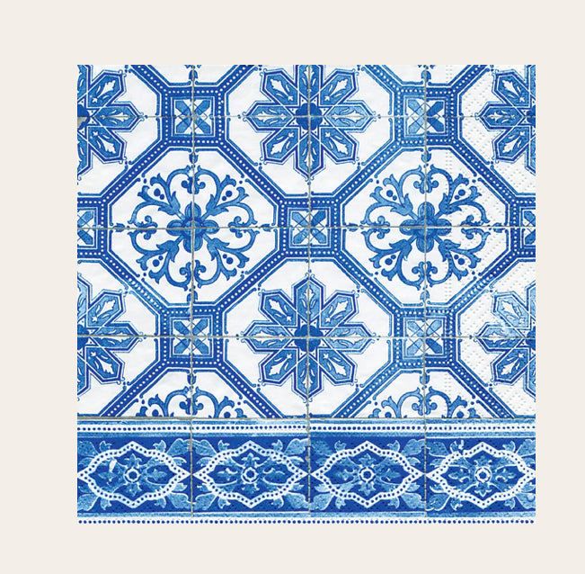 Moroccan Tiles Lunch Napkin