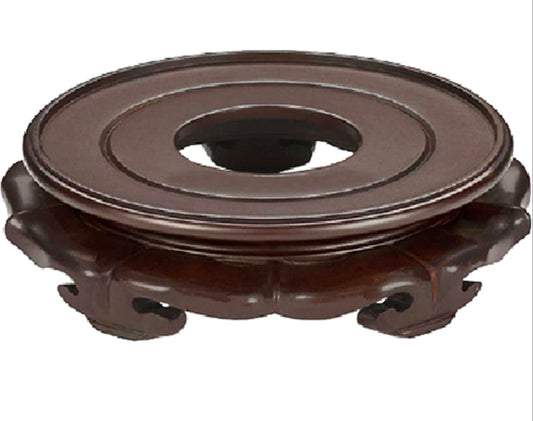 Carved Round Stand