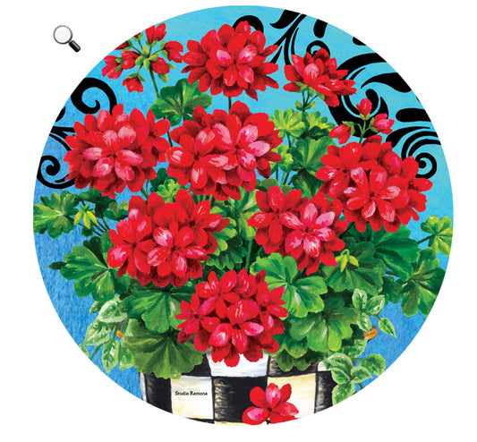 Checkered Geranium Hang Around