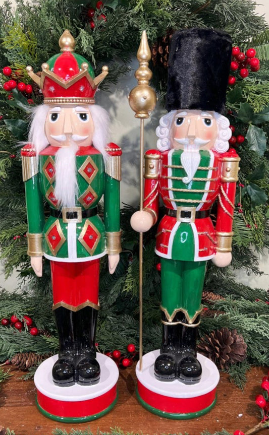 Light up 25IN NUTCRACKERS