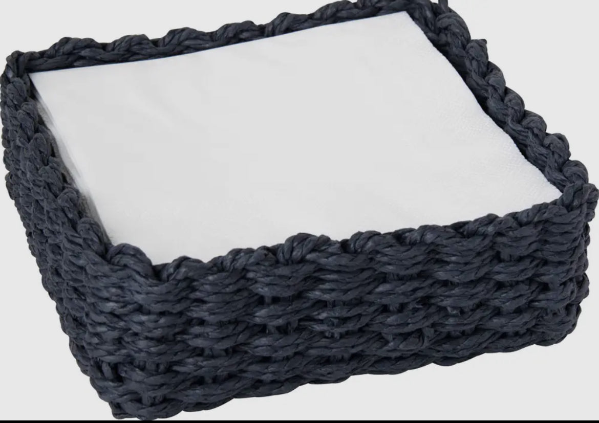 Paper Lunch Napkin Paper Woven Caddy Paper Weave
Dark Blue
