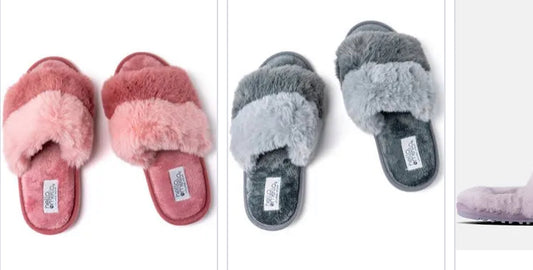 Puff slippers