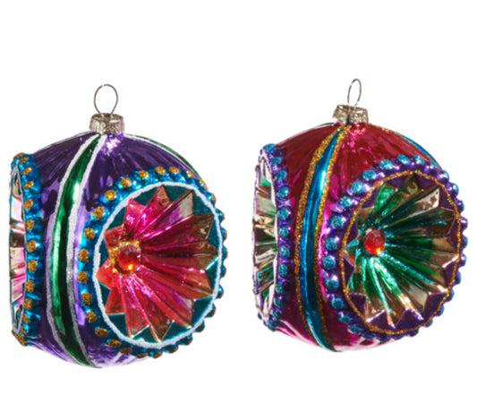 4" Multicolor Witch Eye Ornament