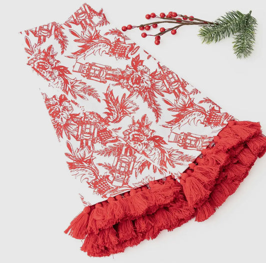 Nutcracker Toile Tassel
Kitchen Towel Set