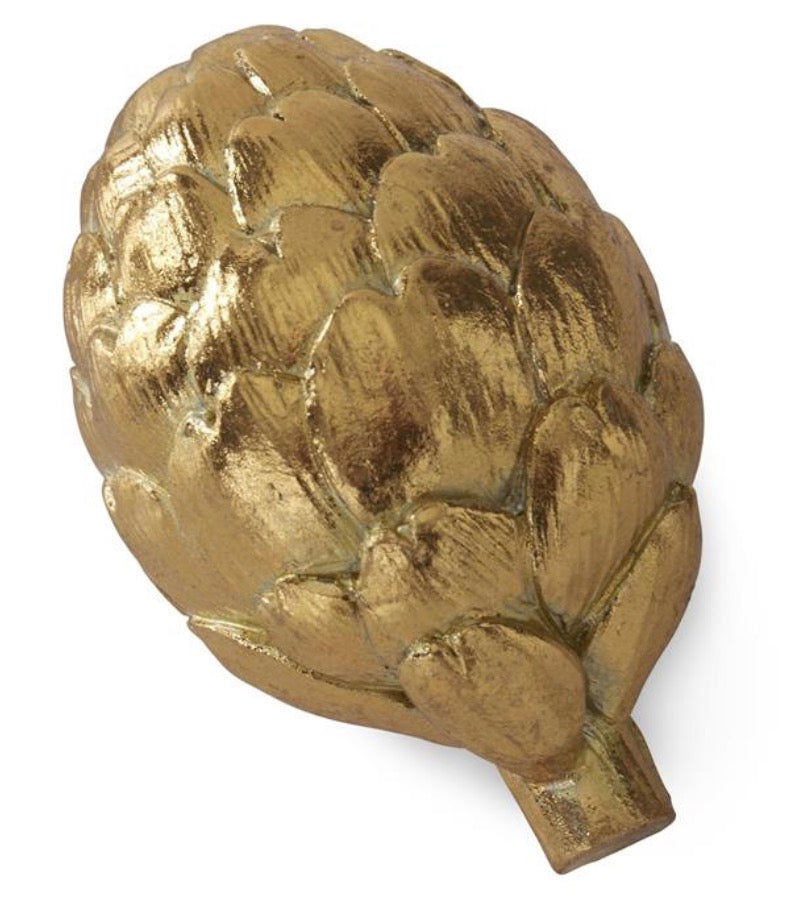 2.5 Inch Gold Resin Artichoke