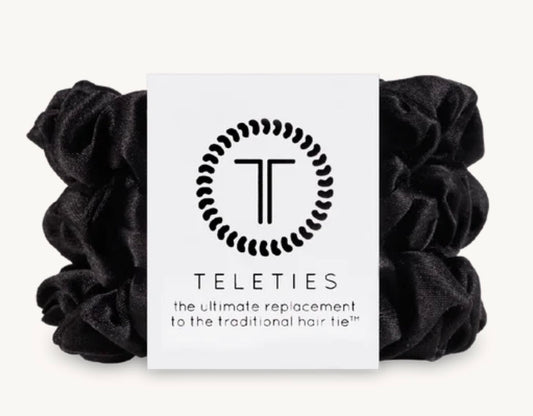 Teleties small silk scrunchie