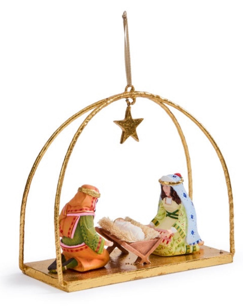 Patience Brewster Nativity Holy Family Ornament