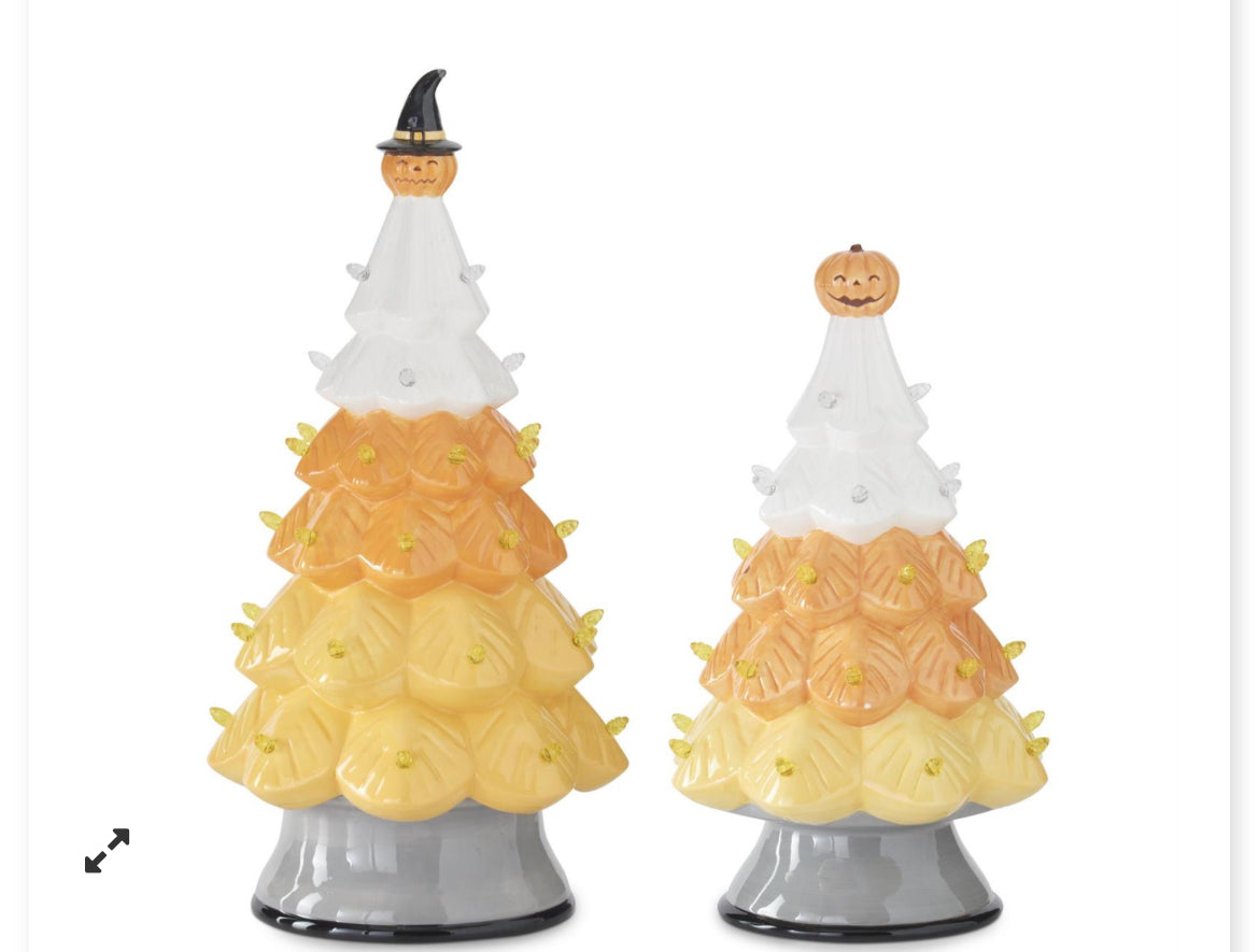 Ceramic LED Halloween Trees