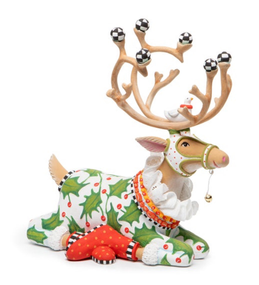 Patience Brewster Dash Away Sitting Vixen Reindeer Figure