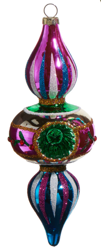 7.5" Multicolor Witch Eye Ornament