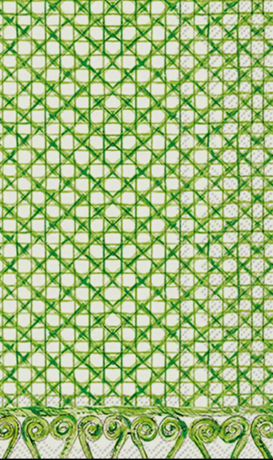 Paper Guest Towels 16 Ct Botanical Cane Green
Rosanne Beck